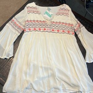 Umgee boho tunic sz small NEW